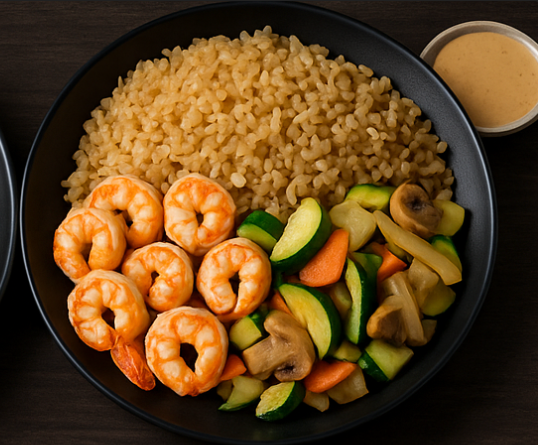 Shrimp Hibachi Plate